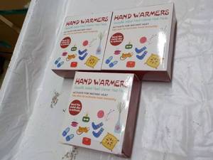 lot 169 image: 3 Reusable Hand Warmers  ...