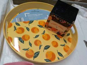 lot 177 image: Serving Tray and String Lights...