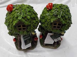 lot 192 image: 2 Casalux Fairy House Dcor...