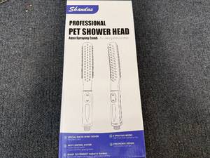lot 26 image: Professional Pet Shower Head Spraying Comb