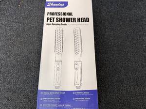lot 27 image: Professional Pet Shower Head Spraying Comb