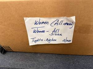 lot 35 image: Box of Womens TightsNylons - All Sizes