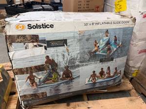 lot 58 image: Solstice 10 x 8 Inflatable Slide Dock