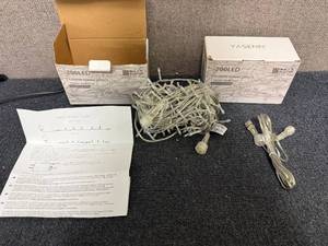 lot 60 image: 200 LED String Light with Multiple Settings