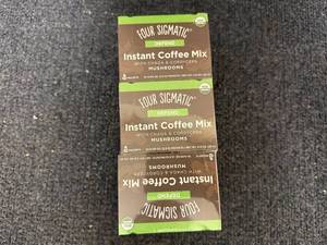 lot 64 image: 3 x 10ct Packs of Four Sigmatic Mushroom Coffee