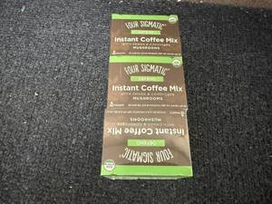 lot 68 image: 3 x 10ct Packs of Four Sigmatic Mushroom Coffee