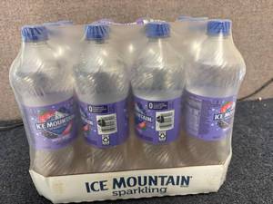 lot 123 image: 12 Bottles of Ice Mountain Sparkling Triple Berry