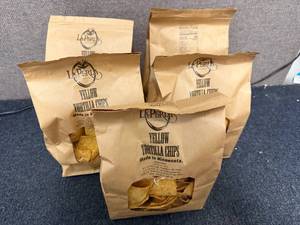 lot 136 image: 5 Bags of Yellow Tortilla Chips