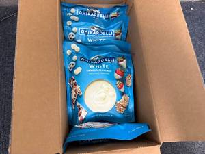 lot 145 image: 6 Bags of Ghiradelli White Chocolate