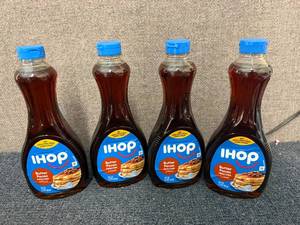 lot 178 image: 4 Bottles of IHOP Butter Pecan Syrup