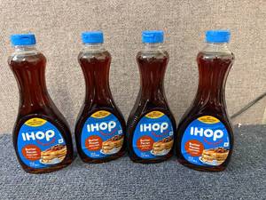 lot 179 image: 4 Bottles of IHOP Butter Pecan Syrup