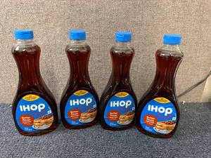 lot 180 image: 4 Bottles of IHOP Butter Pecan Syrup