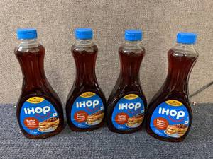 lot 182 image: 4 Bottles of IHOP Butter Pecan Syrup