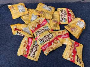 lot 184 image: 12 Bags of Werthers Originals