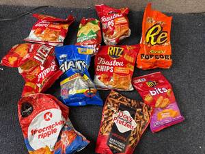 lot 206 image: Variety Lot of Snacks