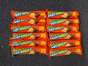 lot 215 image: 12 Reeses Fast Break Bars