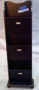 lot 30 image: Black MAgazine Rack