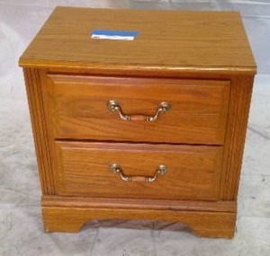 lot 48 image: Solid Wood Night Stand