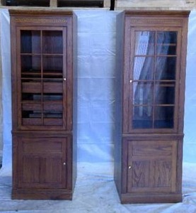 lot 67 image: 2 Tall Cabinets