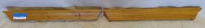 lot 68 image: 2 wooden shelfs