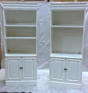 lot 80 image: 2 Tall Cabinets