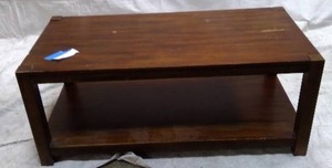 lot 19 image: Brown Coffee Table