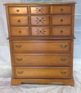 lot 50 image: Tall Dresser