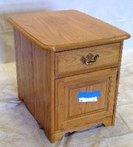 lot 70 image: Wooden Night Stand