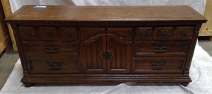 lot 75 image: Brown Dresser