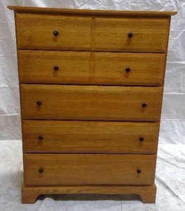 lot 76 image: Brown Dresser