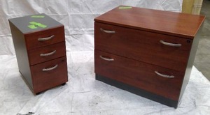 lot 109 image: 2 file cabinets