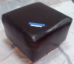 "Leather" Ottoman