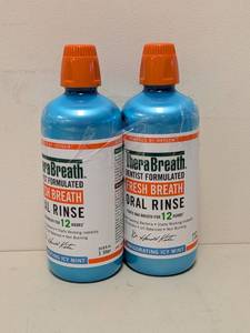 lot 6 image: (2) THERA BREATH FRESH BREATH ORAL RINSE