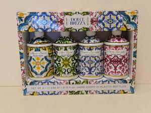 lot 11 image: DOLCE BREZZA COLLECTION HAND SOAP 4PK.