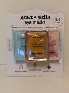 lot 28 image: GRACE & STELLA EYE MASKS 24PK.