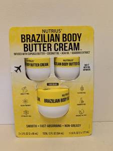lot 29 image: NUTRIUS BRAZILIAN BODY BUTTER CREAM