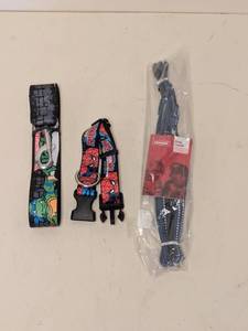 lot 62 image: (3) ASSORTED DOG LEASHES