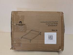 lot 66 image: SWEET NIGHT COOLING ELEVATED DOG BED XL