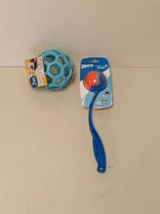 lot 72 image: (2) ASSORTED DOG TOYS