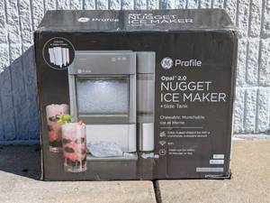 lot 92 image: NEW GE PROFILE OPAL 2.0 NUGGET ICE MAKER  SIDE TANK