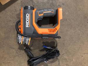 lot 40 image: RIDGID 18V Cordless Portable Inflator (Tool Only)   Customer Returns See Pictures