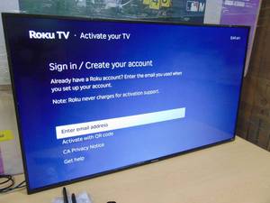 lot 11 image: 55 Inch Westinghouse   4K Ultra HD Smart Roku TV with HDR