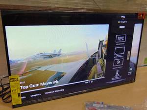 lot 40 image: 32 Inch TCL  S3 1080p LED Smart TV with Google TV (32S350G,