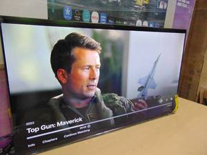 lot 46 image: 50 Inch Vizio Class 4K UHD LED HDR Smart TV V4K v4k50m