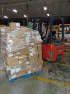 Manifested Pallet #5 - Part Numbers and Quantities