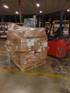 lot 6 image: Manifested Pallet #6 - Part Numbers and Quantities