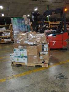 lot 12 image: Manifested Pallet #12 - Part Numbers and Quantities