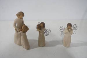 lot 203 image: Willow Tree Angels (3ct)
