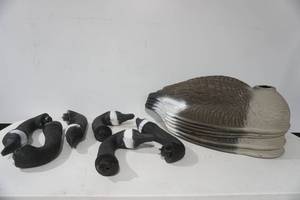 lot 226 image: NEW (6ct) Canada Goose Sleeper Shell Decoys (Grand Magnum Goose Shells) 34 long