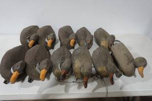 lot 237 image: Camo Bag and Duck Decoys